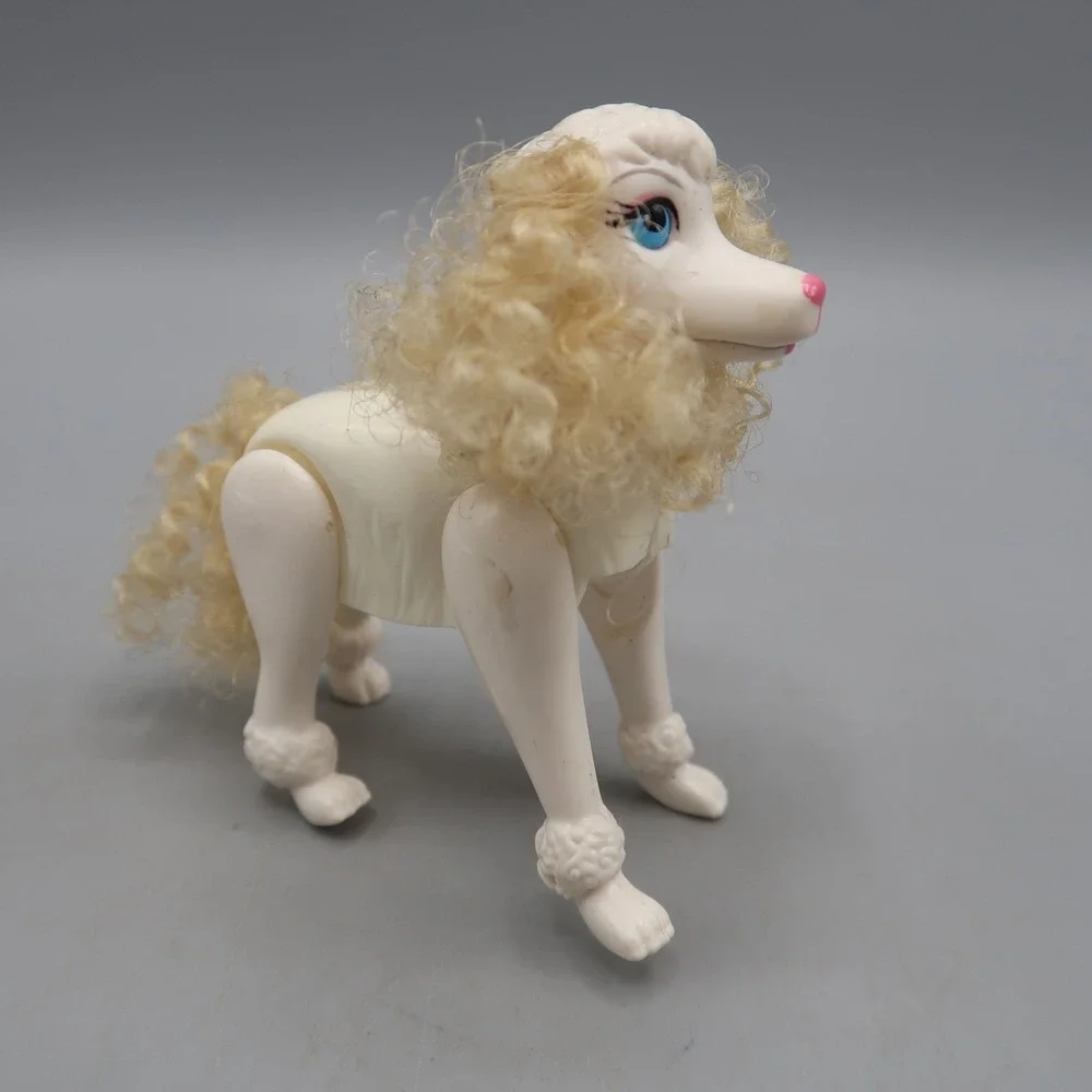 Barbie Posh Pets Poodle Teresa 2003 Mattel Dog Puppy Style Hinged Posable Figure